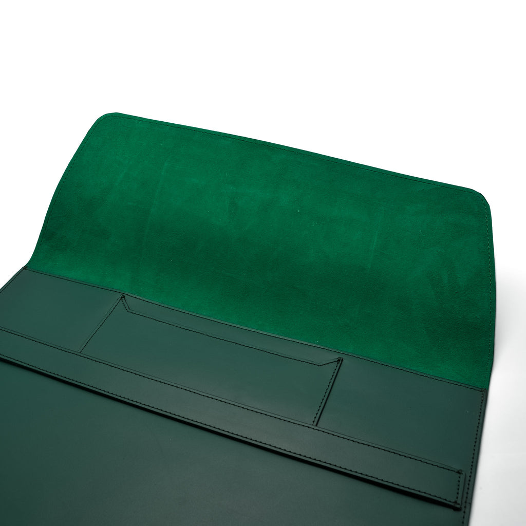 Emerald Sleeve - Premium Leather Protection for MacBook & iPad-1