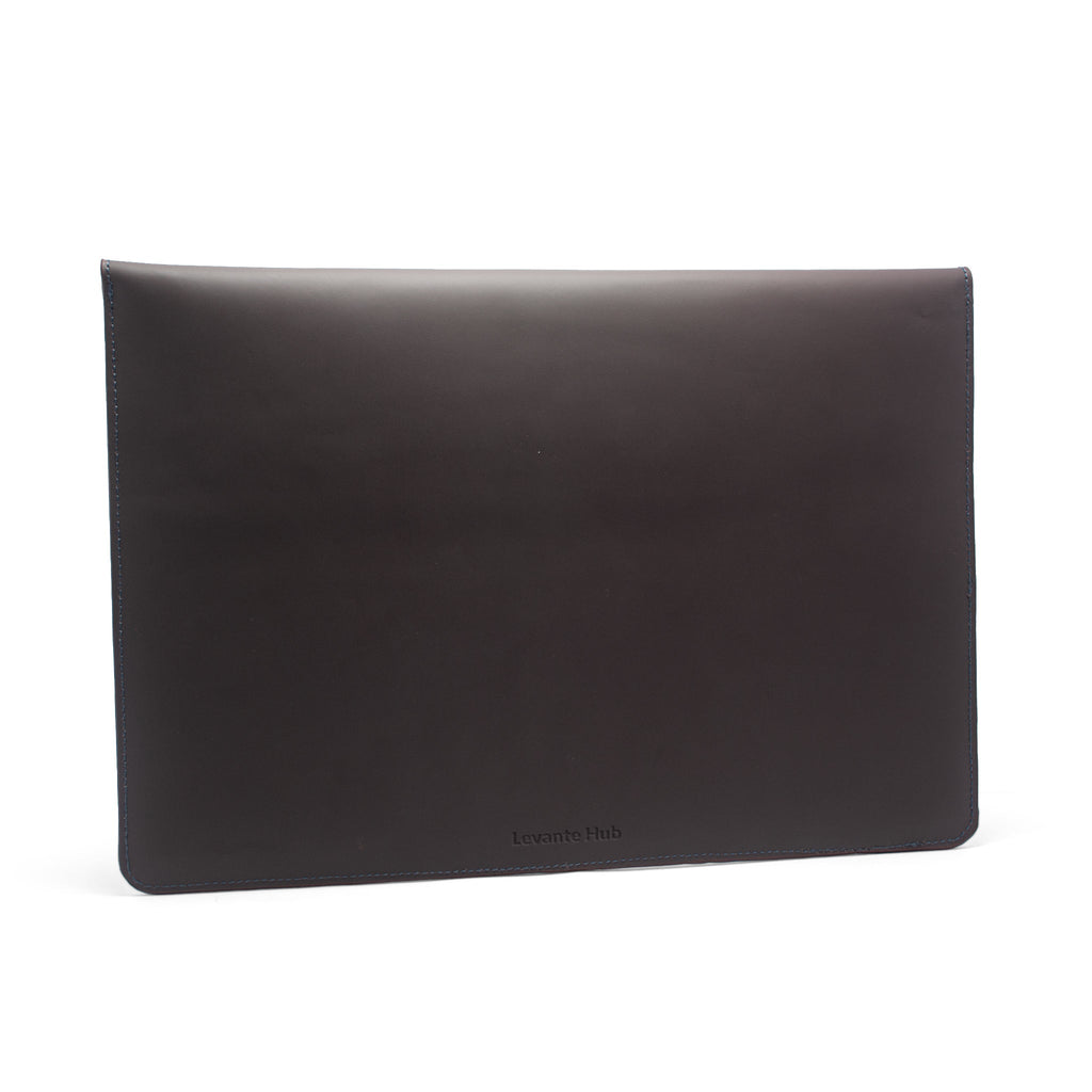 Classic Elegance Leather Sleeve – Premium Cow Leather Laptop & Tablet Case-2
